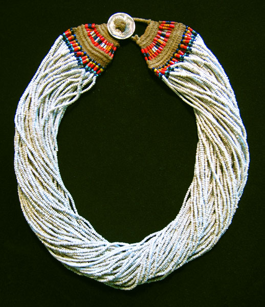 Asian Tribal Art - Beaded necklace, Nagaland