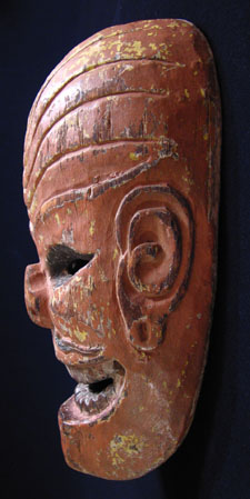 Asian Tribal Art - Mask, Minority people, China, right side