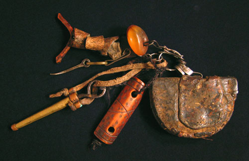 Asian Tribal Art - Shaman's bag, Nepal