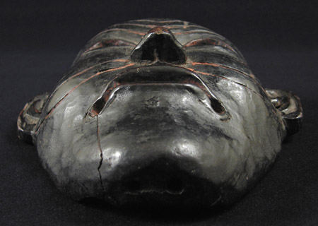 Asian Tribal Art - Mask, Monpa-Sherdukpen, Bhutan, chin
