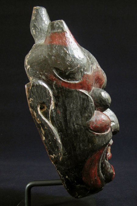 Asian Tribal Art - Shaman's mask, China, left