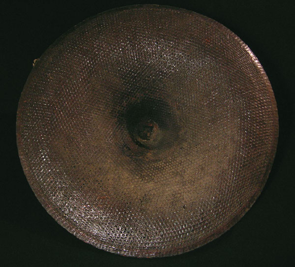 Asian Tribal Art - Rattan hat, Miao, China, underside