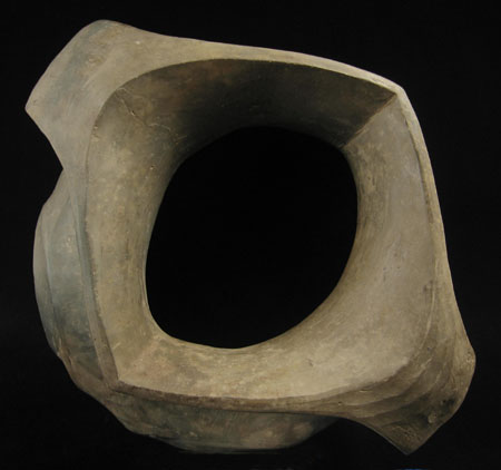 Asian Tribal Art - Amphora, Han dynasty, China, top