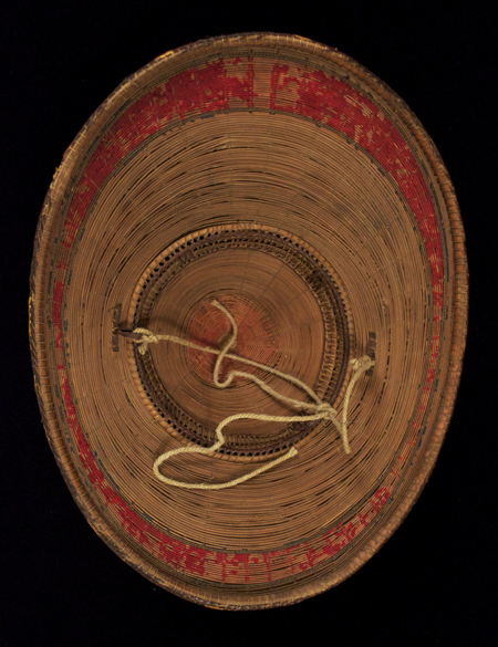 Salakot hat, Philippines - underside view