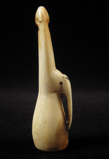 Asian Tribal Art - Cigar holder, Eskimo, left