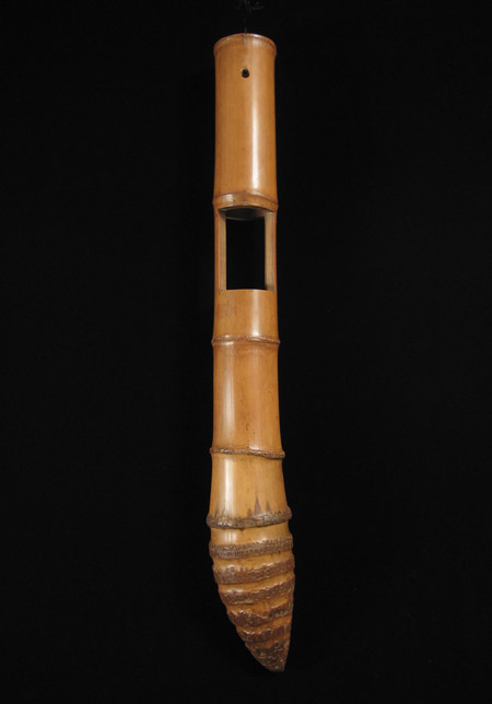 Asian Tribal Art - Bamboo kakehana, Japan, back