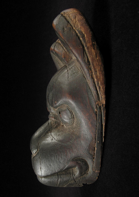 Asian Tribal Art - Fox puppet head, Japan, right