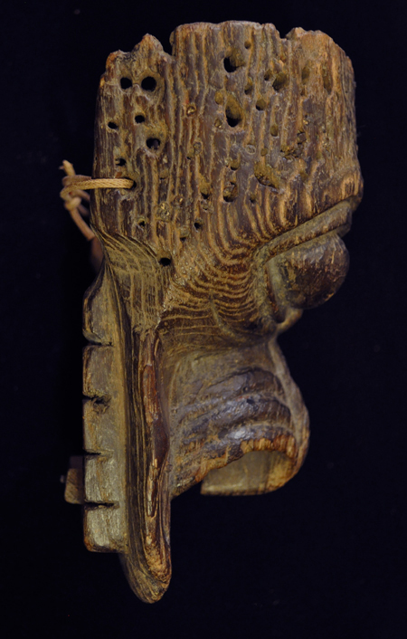 Dragon mask, China - left side view