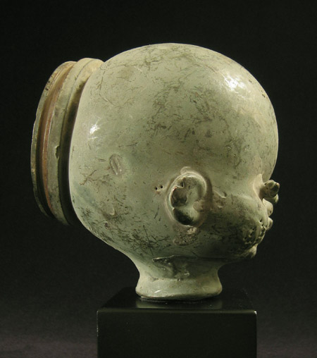 Curiosities - Doll head mold, Tunisia, left
