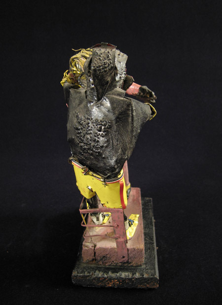 Curiosities - Folk art wrestlers, Western United States, left