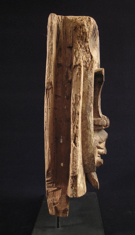 Indonesian Tribal Art - House panel, Nias Island, left