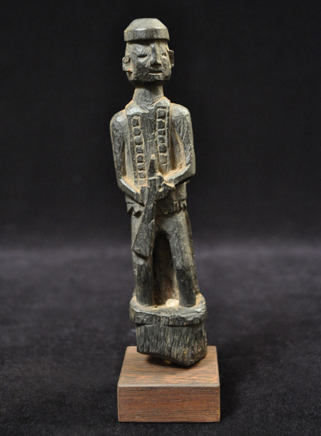 Medicine container stopper, Dayak, Borneo
