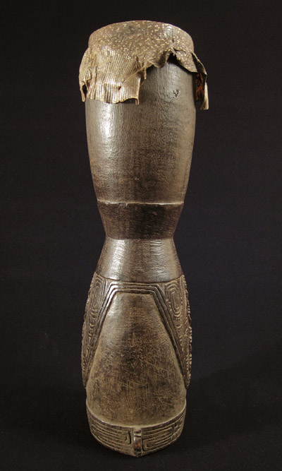 Oceanic Art - Kundu drum, Schouten Islands, Papua New Guinea, right