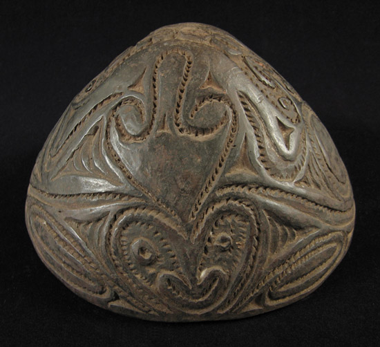 Oceanic Art - Sago food bowl, Kamana, East Sepik Province, Papua New Guinea, back