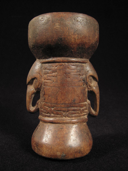 Oceanic Art - Betelnut mortar, Ramu River, Papua New Guinea