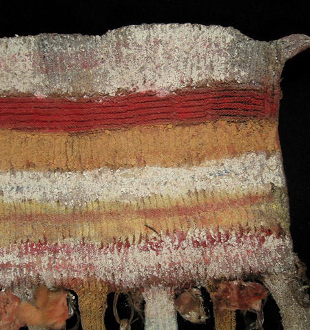 Oceanic Art - Pig killing apron, Highlands, Papua New Guinea, detail